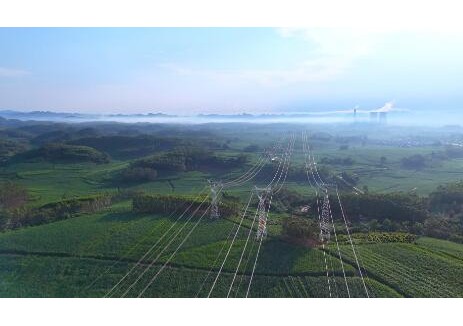 中国能建广东火电承建的广西崇左<em>电厂</em>一期-崇左I回、Ⅱ回220千伏线路工程（标段1）投运