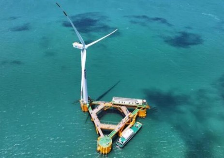 龙源电力漂浮式风渔融合技术达国际领先水平