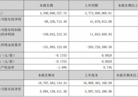 鹏辉能源2025年上半年实现营业总收入43.01亿元 同