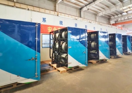 天海氢能Ⅳ型瓶供氢系统持续批量交付