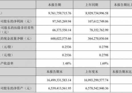 德赛电池2025年上半年净利润同比下降9.36%