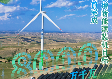8000万千瓦！华能提前完成“十四五”新增新能源装