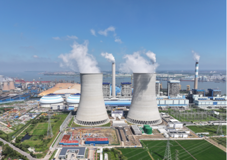 国信沙洲2×100万千瓦机组扩建项目1号机组投产发电