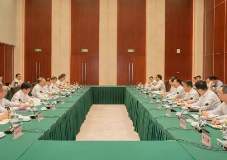 国家能源集团党组书记、董事长邹磊会见中国能建党委副书记、总经理倪真