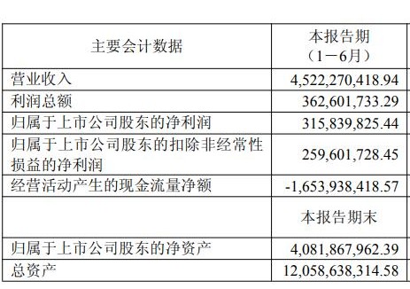 海博思创2025年上半年净利润3.16亿元，同比增长12.05%
