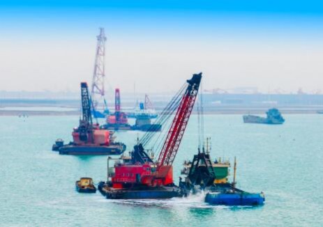 黄骅港煤炭港区五期工程疏浚施工顺利完工