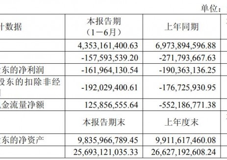 孚能科技2025年上半年实现营收43.53亿元 同比减亏