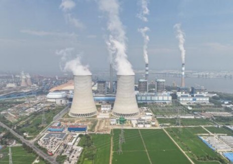 中国能建江苏电建三公司承建的<em>江苏国信</em>沙洲2×100万千瓦机组扩建项目1号机组投产
