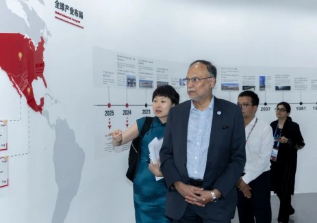 上合峰会期间巴基斯坦代表团访问TCL中环，共话绿色能源合作新机遇