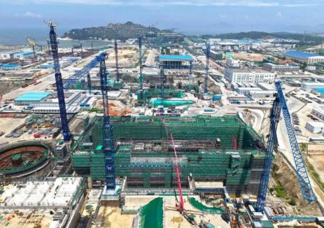 陸豐核電1號機組常規(guī)島汽機臺板<em>混凝土</em>澆筑順利完成