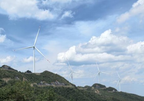 贵州纳雍县大滥坝二期风电场项目全容量并网发电