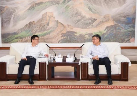 罗乾宜会见天津市副市长翟立新，深化能源领域合作
