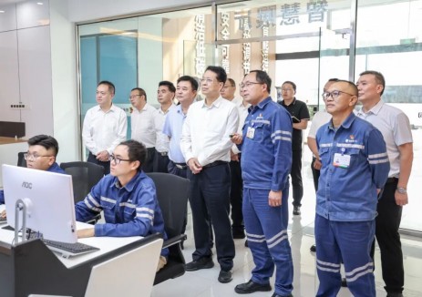 郭锡文到贵州金元织金“上大压小”异地改建项目（2×660兆瓦）调研
