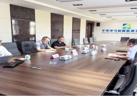 新疆新能源研究院與平煤神馬新疆能源公司共商<em>綠電制氫</em>氨醇合作