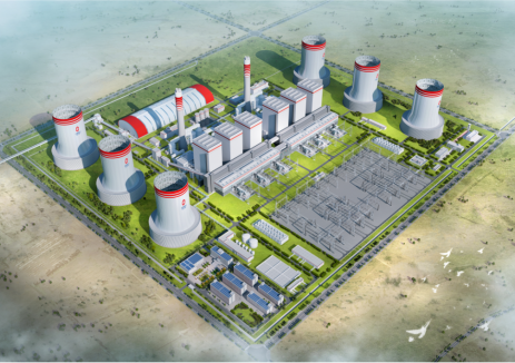中新建電力兵準(zhǔn)園區(qū)6×66萬千瓦<em>煤電項(xiàng)目</em>B標(biāo)段4號機(jī)組主廠房第一罐混凝土澆筑