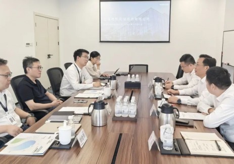 赵文强拜访上海融和元储能源有限公司<em>董事长</em>张涛
