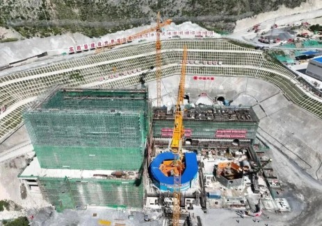 <em>大唐</em>扎拉水電站安裝間主體澆筑完成