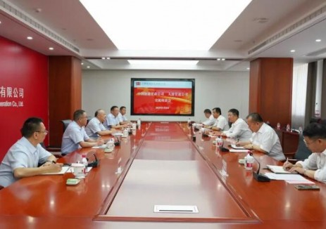 中國能建甘肅公司與<em>大唐</em>甘肅發(fā)電有限公司交流洽談