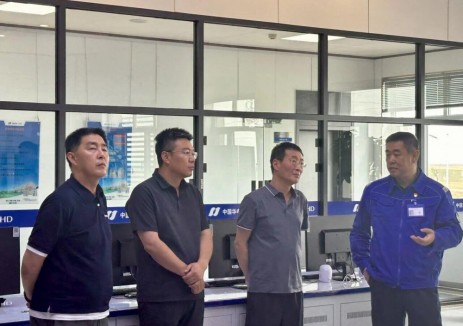 内蒙古华电氢能特木其乐会见中行包头分行行长葛华一行