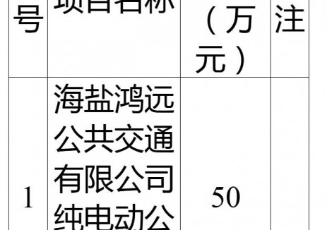 浙江嘉兴市海盐县2025年省级新能源汽车推广应用财政补