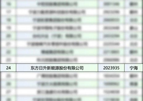 东方日升再度荣登2025<em>宁波</em>企业双百强榜单，彰显强劲实力