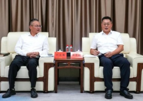 刘永满拜会湖南省水利厅党组书记、厅长朱东铁，深化湖南省“一江一湖四水”系统治理
