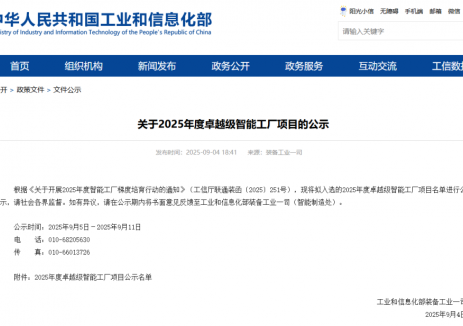 <em>晶澳科技</em>入選2025年度卓越級(jí)智能工廠
