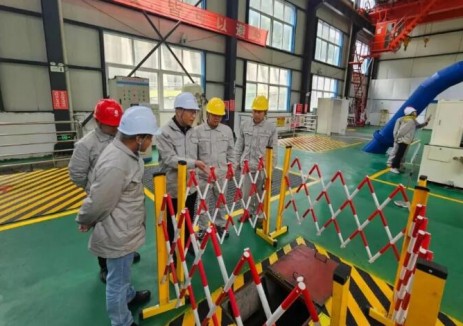 黄飞到甘孜热枯河水电站开展安全生产“雷霆行动”专项检查