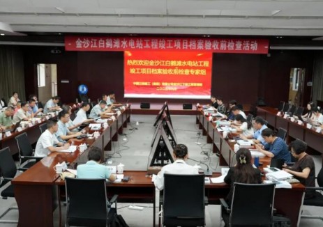 白鶴灘<em>水電站</em>開展工程竣工項目檔案驗收前檢查