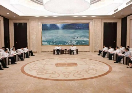 温枢刚与宁德市委书记张永宁会谈