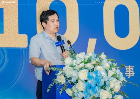 远景第10000台自研自制风电齿轮箱下线