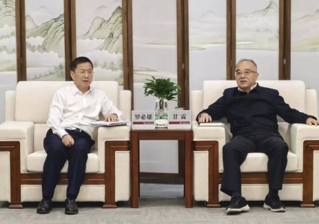 共同开发澜湄及东盟<em>市场</em>！罗必雄与南网澜湄国际公司党委书记、董事长甘霖会谈