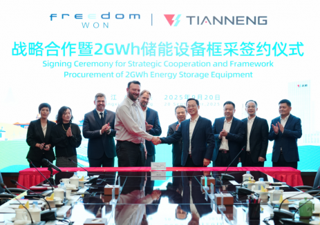 双强携手，天能与FreedomWon达成战略合作