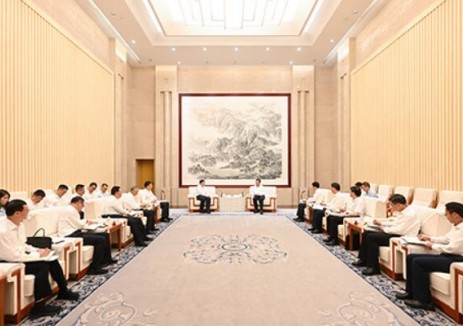 重庆市委书记袁家军会见张智刚董事长