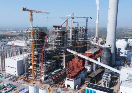国能宁夏中卫电厂4×660兆瓦扩建工程5号机组<em>发电机</em>转子穿装一次成功