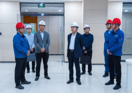 蒲培文深入常乐发电公司调研指导工作