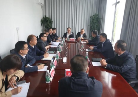 沈鹏与三峡大学校长黄艳座谈交流