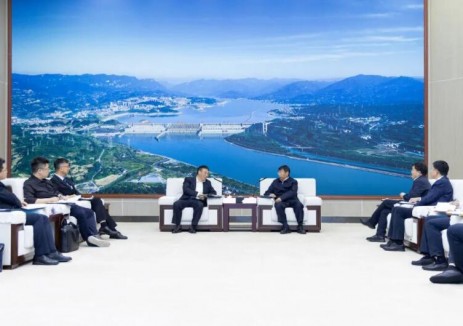 三峡<em>集团</em>与水利部座谈