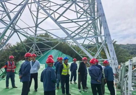 国网特高压输电部赴阿坝特高压1000千伏线路工程开展<em>安全管理</em>评价检查