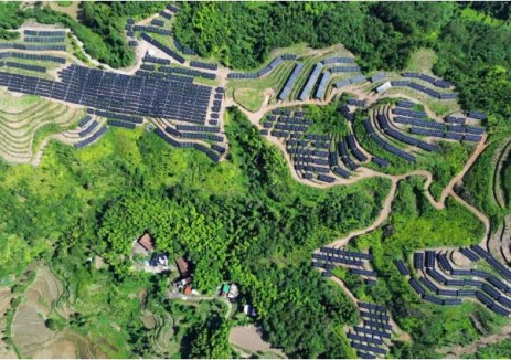 浙江省文成县农光互补光伏发电项目实现全容量并网
