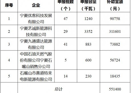 寧夏石嘴山：大武口區(qū)2024年度新能源汽車公共<em>充電設(shè)施</em>建設(shè)補(bǔ)助資金公示