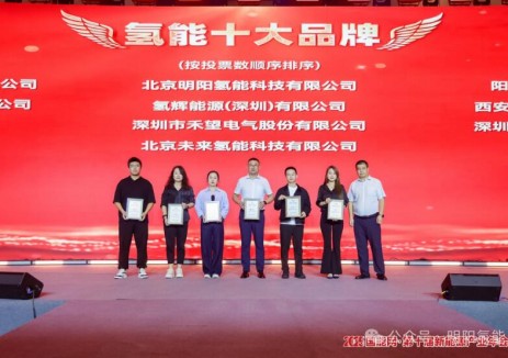 聚焦第十屆<em>新能源產(chǎn)業(yè)年會(huì)</em>，明陽(yáng)氫能榮膺雙項(xiàng)行業(yè)大獎(jiǎng)