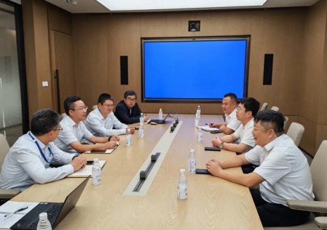 董小江赴东方电气集团国际合作有限公司工程事业部座谈