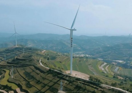 <em>兰州</em>分公司甘肃渭源县10万千瓦集中式风电项目全容量并网发电