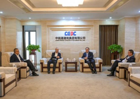 張果喜率隊拜訪中國能建<em>建筑</em>集團(tuán)有限公司