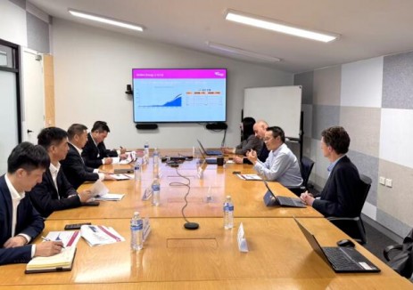 羅必雄與澳大利亞Globird <em>Energy公司</em>首席執行官周浩會談