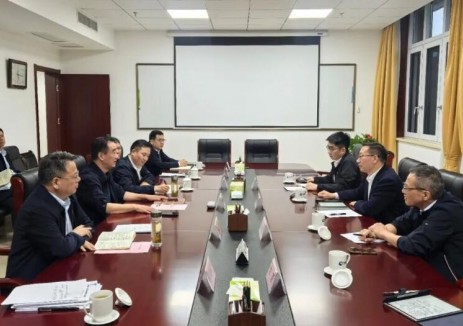 周毅拜会<em>淮河能源</em>控股集团党委书记、董事长王世森