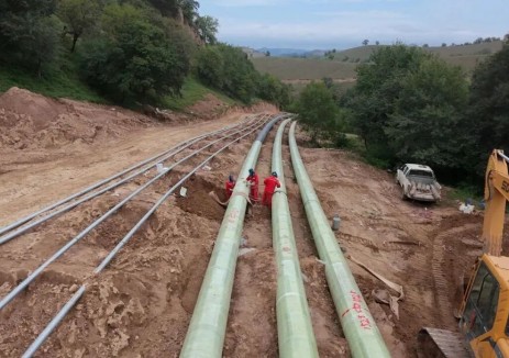 延長石油延安氣田中區(qū)南部天然氣外輸管道工程<em>正式</em>投運