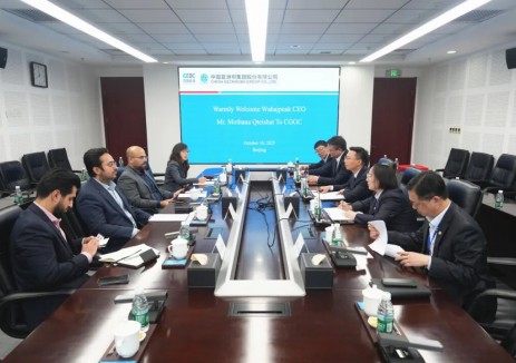 瓦哈杰峰公司首席执行官莫萨纳一行到访葛洲坝国际公司