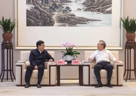 廖家生與中國物流黨委書記、董事長劉敬楨舉行工作會談嗎，在<em>AI</em>+綠色環(huán)保等領域開展合作